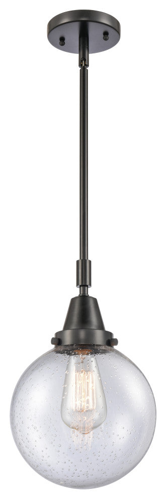 INNOVATIONS LIGHTING 447-1S-BK-G204-8 Beacon Mini Pendant