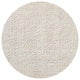 Ahgly Company Indoor Round Mid-Century Modern Area Rugs, 4' Round