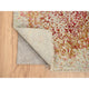 Pink Persian Wool and Pure Silk Hand Knotted Oriental Runner Rug 2'6" x 11'10"