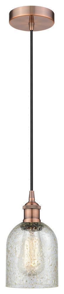 Innovations 616-1P-AC-G259-LED 1-Light Mini Pendant, Antique Copper