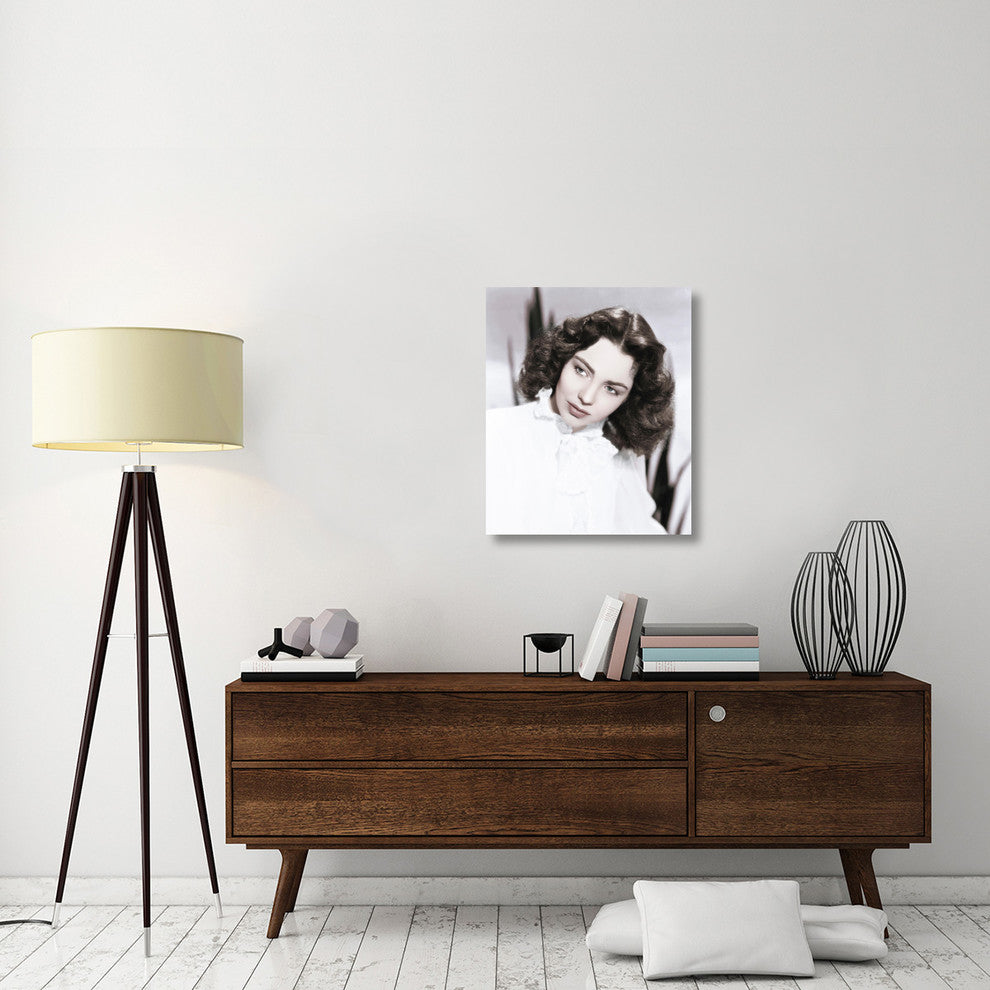 "Jennifer Jones" Stretched Canvas Giclee by Hollywood Photo Archive, 25x30"