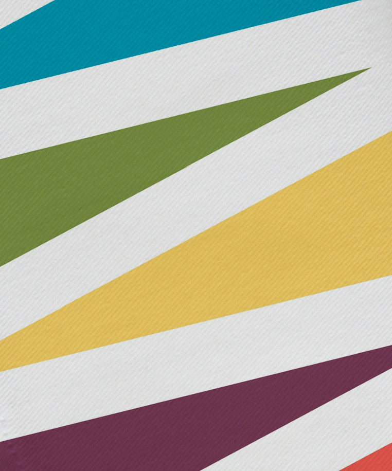Backgammon, Geometric Print Napkin, Turquoise, Set of 4