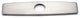 Luxier Kitchen Faucet Single-Hole Deck Plate, 10", Brushed Nickel