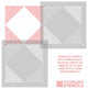 Nola Tile Stencil - DIY Faux Geometric Tiles - Cement Tile Stencils, Large