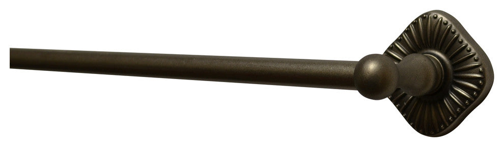 Prescott 24" Towel Bar, Aged Pewter