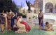 Sir Dromgole Linton The Lotus Eaters, 18"x27" Gallery Wrapped Canvas Print