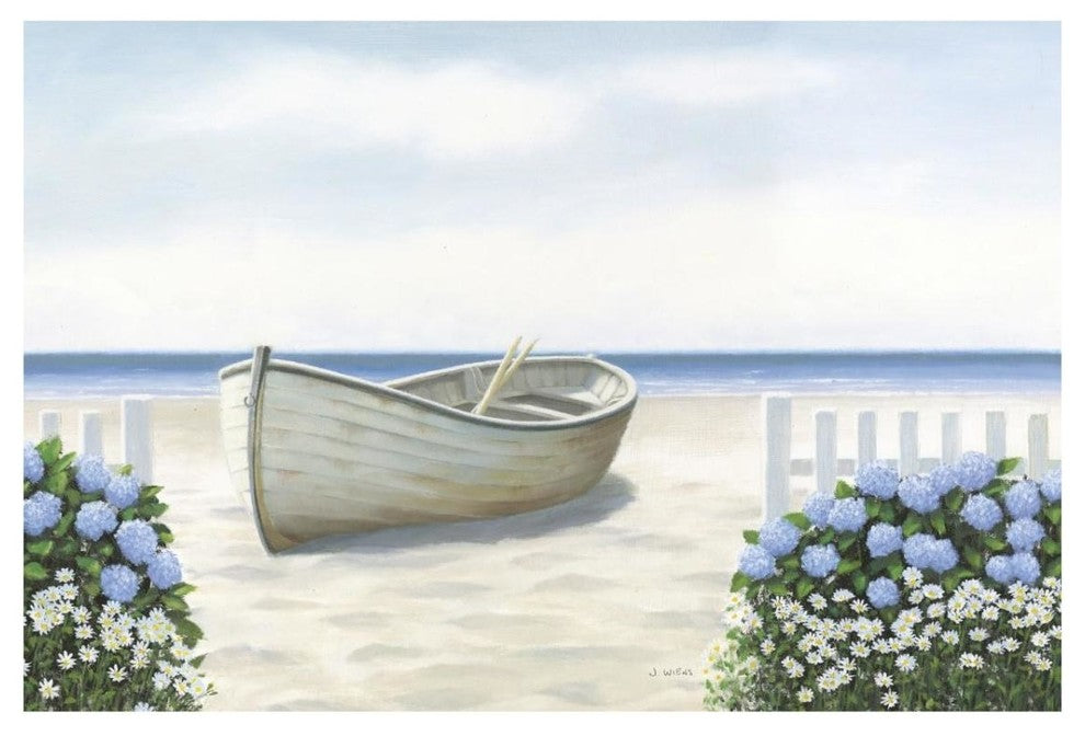 "Beach Days I" Digital Paper Print by James Wiens, 32"x22"