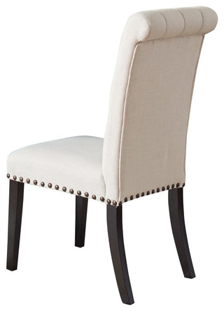 Weber Upholstered Dining Side Chairs With Diamond Tufting, Set of 2