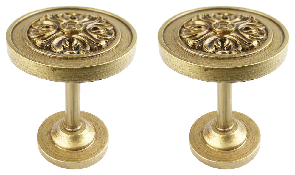 Urbanest Set of 2 Hamlin Drapery Medallion Holdback, Renaissance Gold