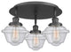 Innovations Lighting 916-3C-8-19 Oxford Flush Oxford 3 Light 19"W - Matte Black