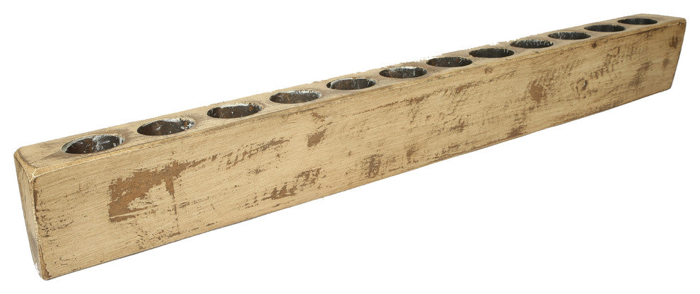 Sugar Mold Large, 12 Hole Candleholder, Mold Only, Antique White