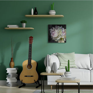 Organic Flower Petal Painting Abstract Floral Pink Cream,1pc, each 24 x 24