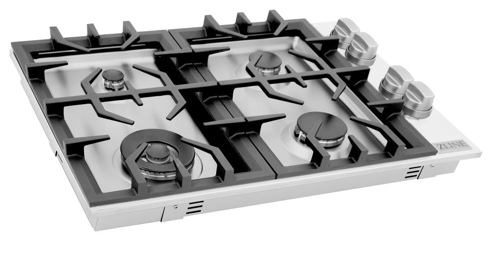ZLINE Dropin Cooktop, Stainless Steel, Gas, RC30