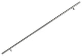 Bar Pull Cabinet Handle Brushed Nickel Solid Steel, 24" X 30"