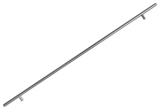Bar Pull Cabinet Handle Brushed Nickel Solid Steel, 24" X 30"