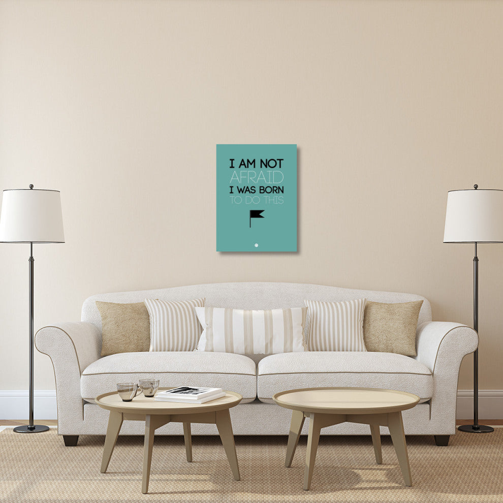 "I am Not Afraid Poster 2" Fine Art Print