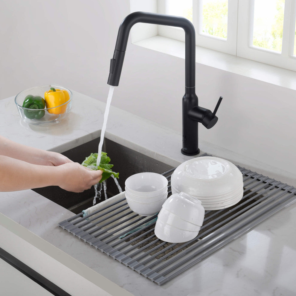 KIBI Multipurpose Stainless Steel Roll Up Drain Tray, 17"