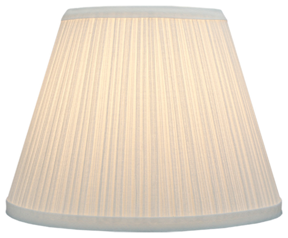 Fenchel Shades 6"x10"x8" Spider Attachment Empire Lamp Shade, Pleated Mushroom W