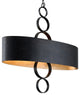 Rivington 6 Light Island Light - Charred Copper Finish
