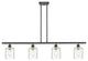 Cobbleskill 4 Light Island Light, Oil Rubbed Bronze