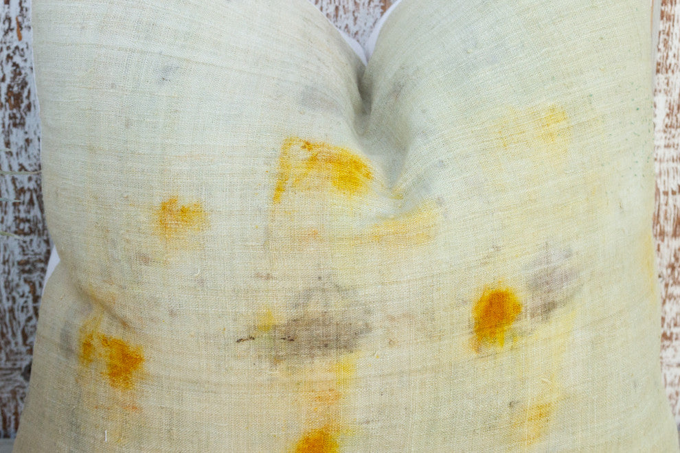 Lily Tie Dyed Organic Silk Pillow