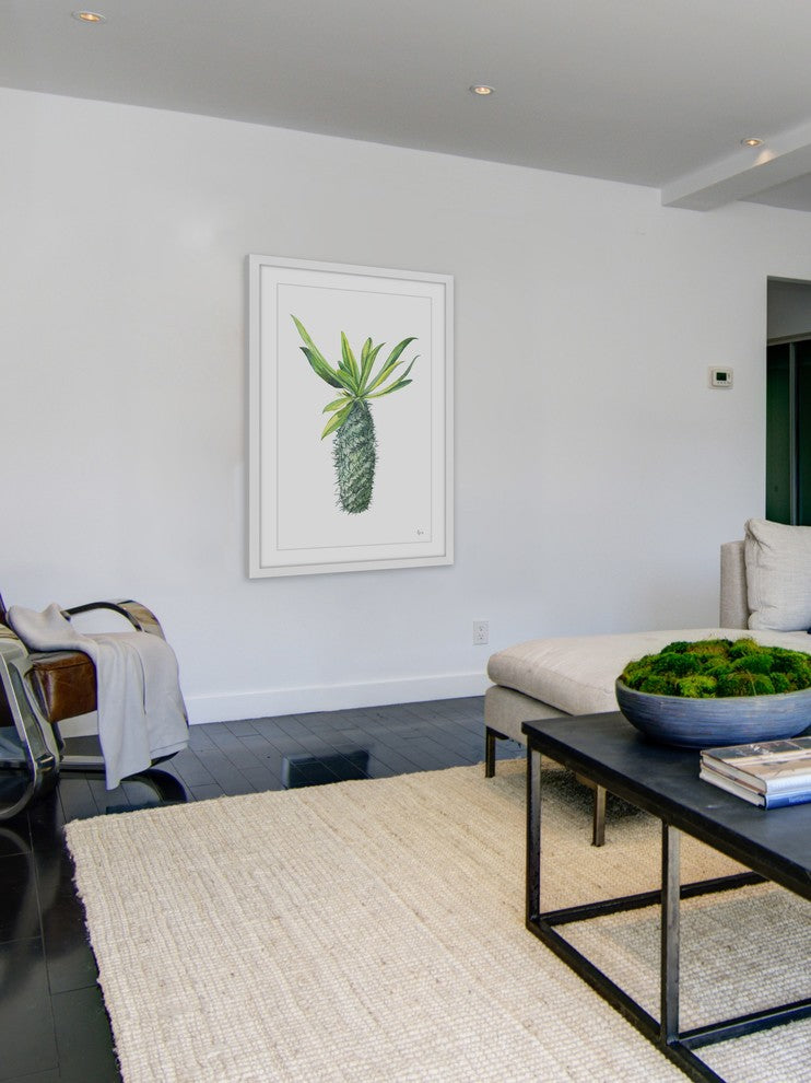 "Spartacus Cactus" Framed Painting Print, 16"x24"
