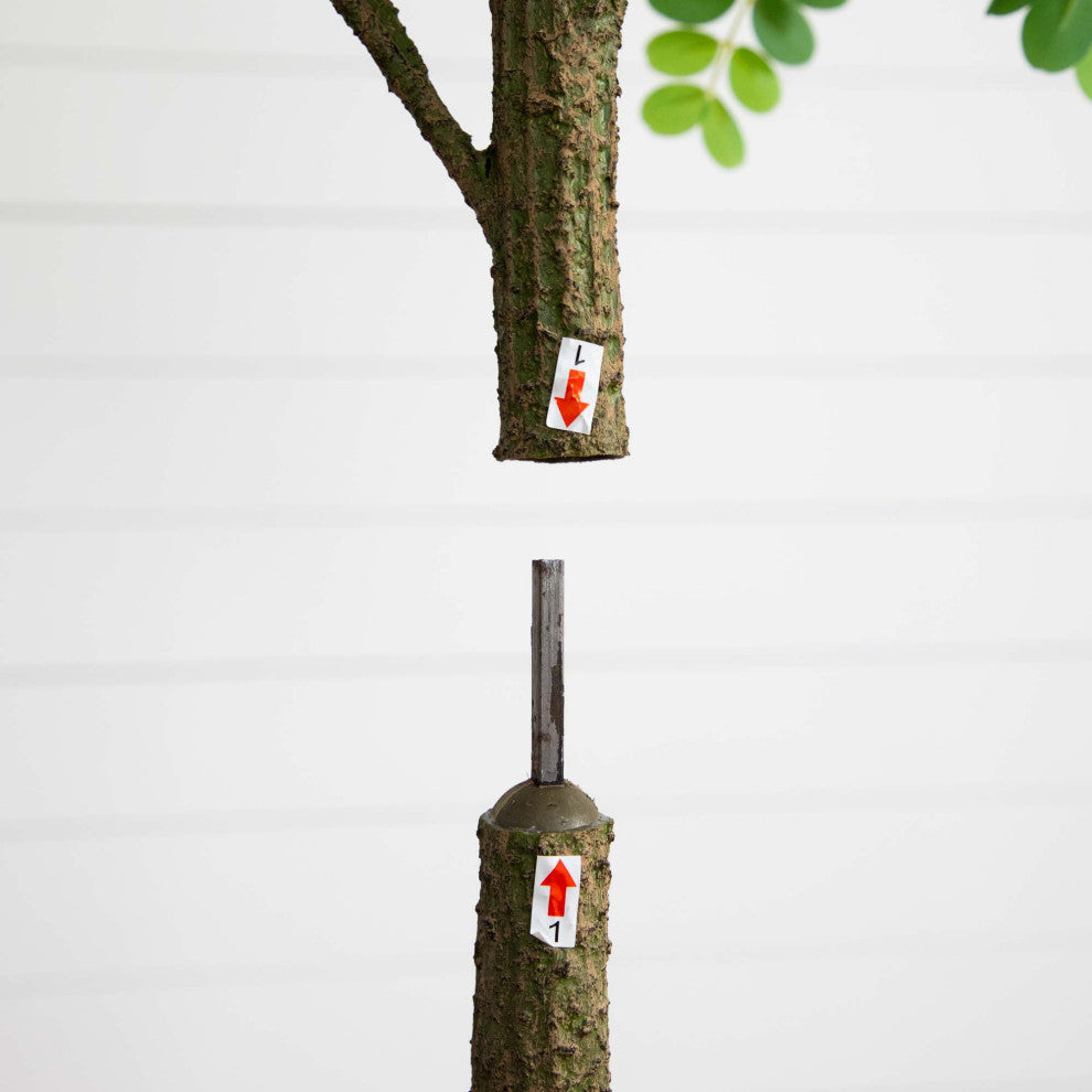 Artificial Greco Citrus Tree With Real Touch Leaves, 6'