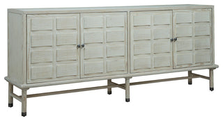 Diego 88" Wide Sideboard, Off White