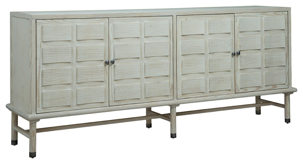 Diego 88" Wide Sideboard, Off White