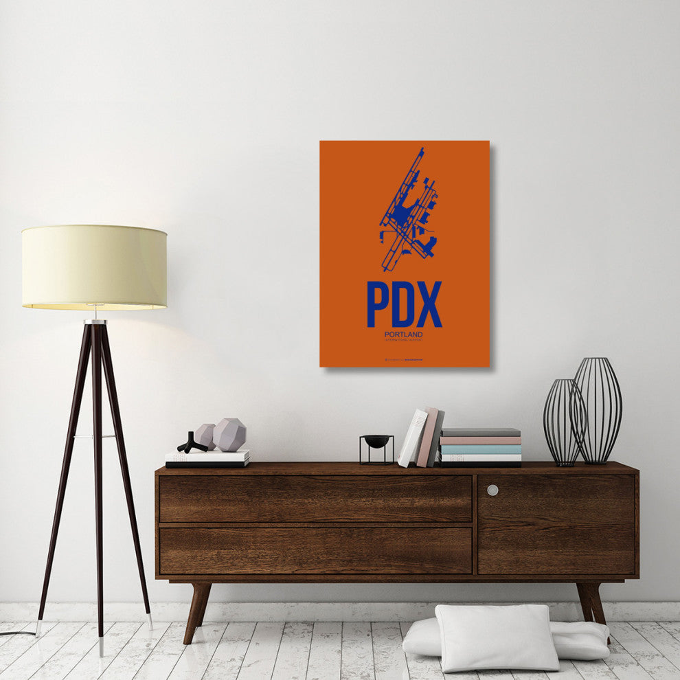 "PDX Portland Poster 1" Fine Art Print