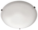 Maxim Malaga 3-Light Flush Mount 2681FTOI, Oil Rubbed Bronze