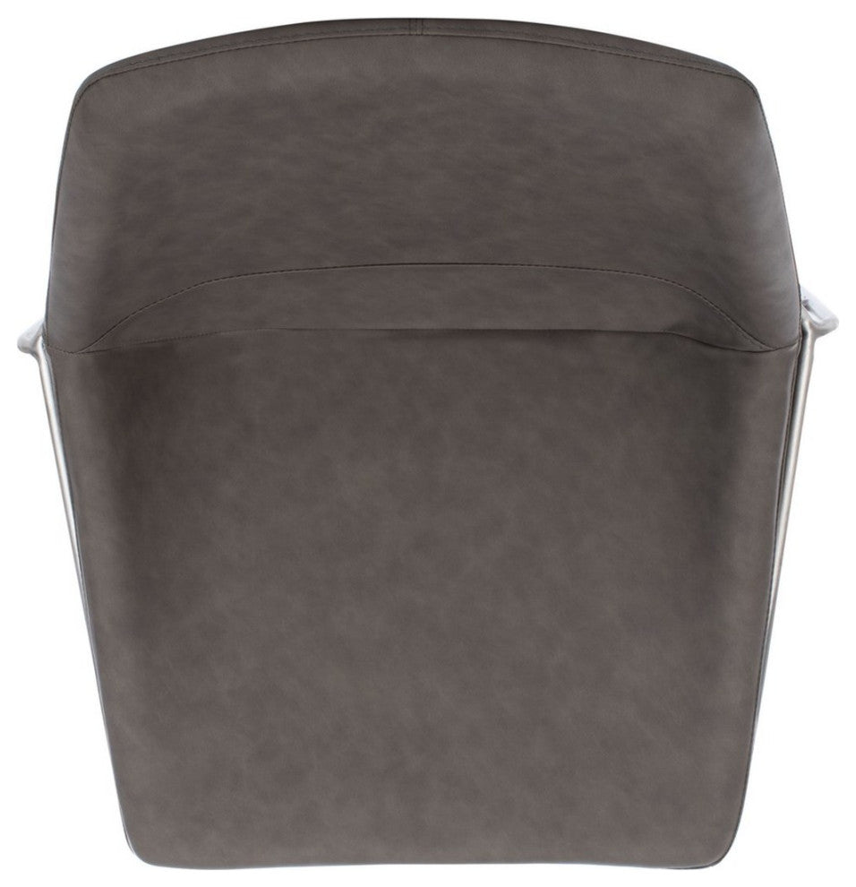 Safavieh Alexis Midcentury Counterstool, Ash/Silver