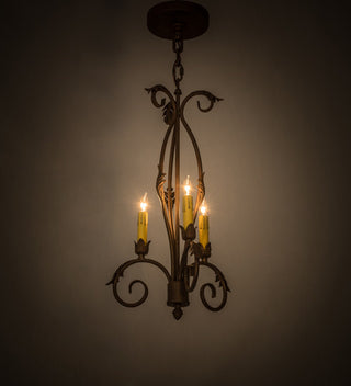 12W Alexandria 3 LT Chandelier