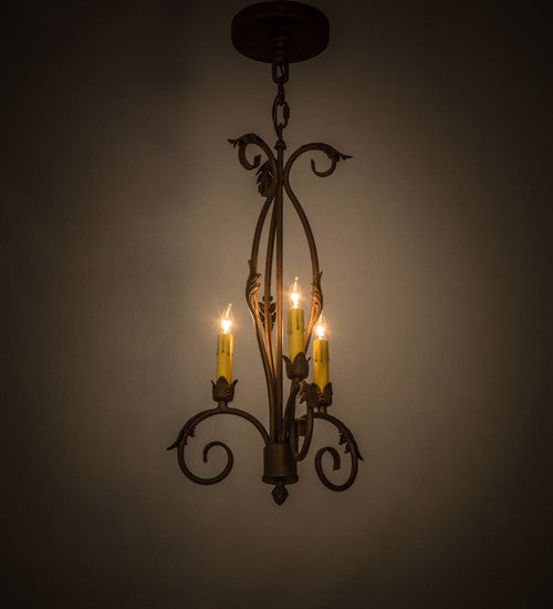 12W Alexandria 3 LT Chandelier