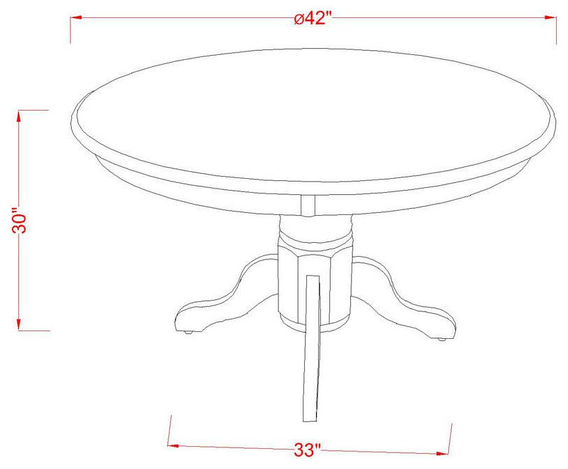 3 Pckitchen Table Set -Kitchen Dinette Table And 2 Kitchen Chairs