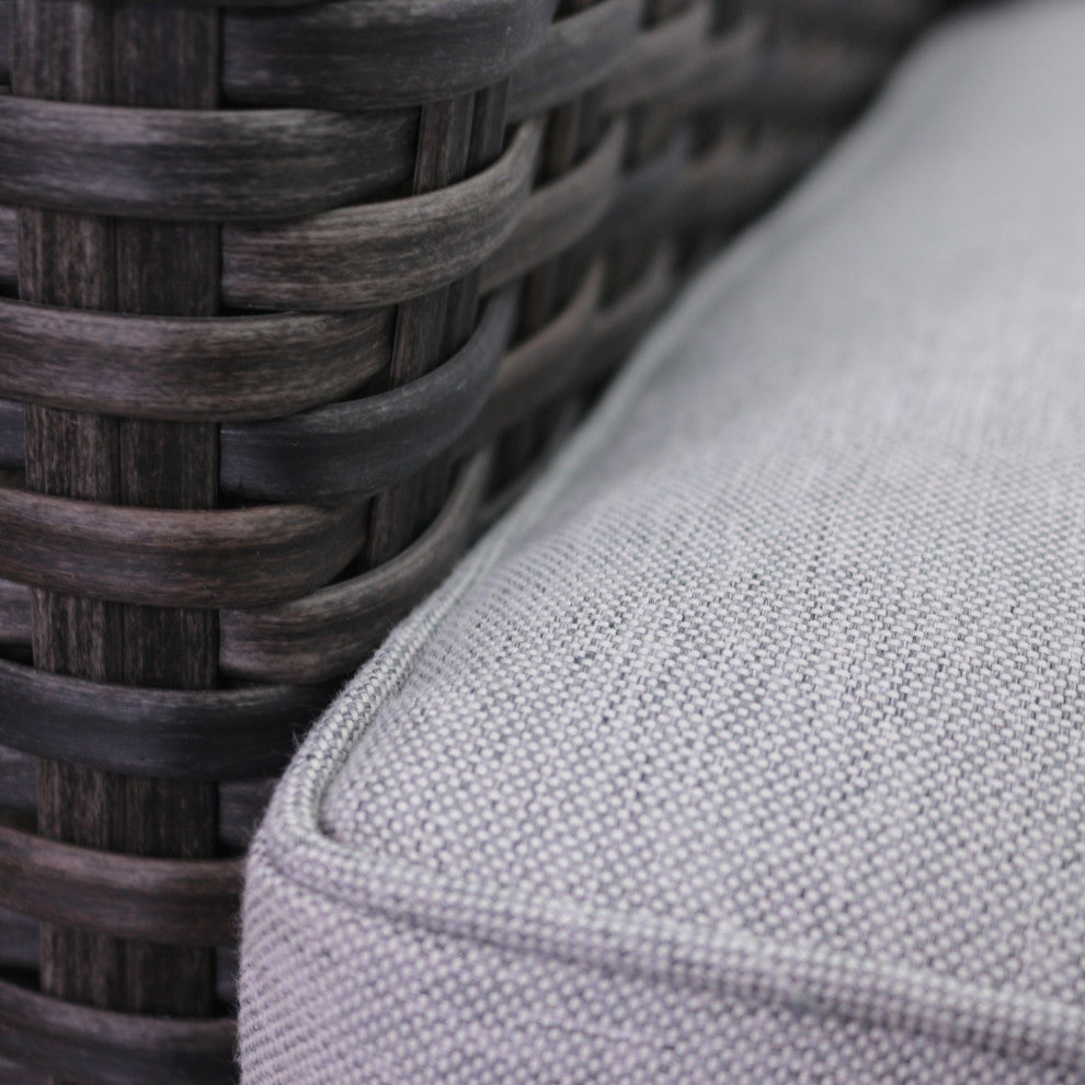 Courtyard Casual St Lucia Loveseat With Cushions