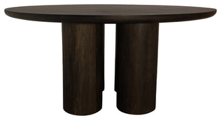 Sullivan 63" Dining Table With 6 Galway Gray Side Chairs