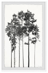 "Statuesque Beauty" Framed Painting Print, 30x45