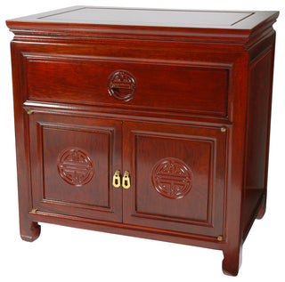 Rosewood Bedside Cabinet, Cherry