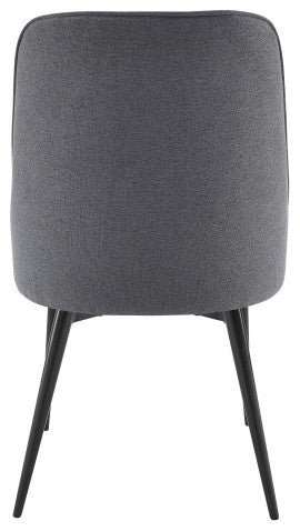 Colfax Side Chair Charcoal, Set of 2, Charcoal