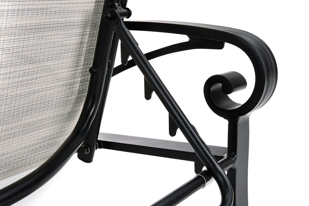 Palazzo Sling Adjustable Chaise With Aluminum Frame