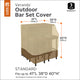 Veranda Outdoor Bar Set Cover-Durable and Water Resistant Outdoor Cover