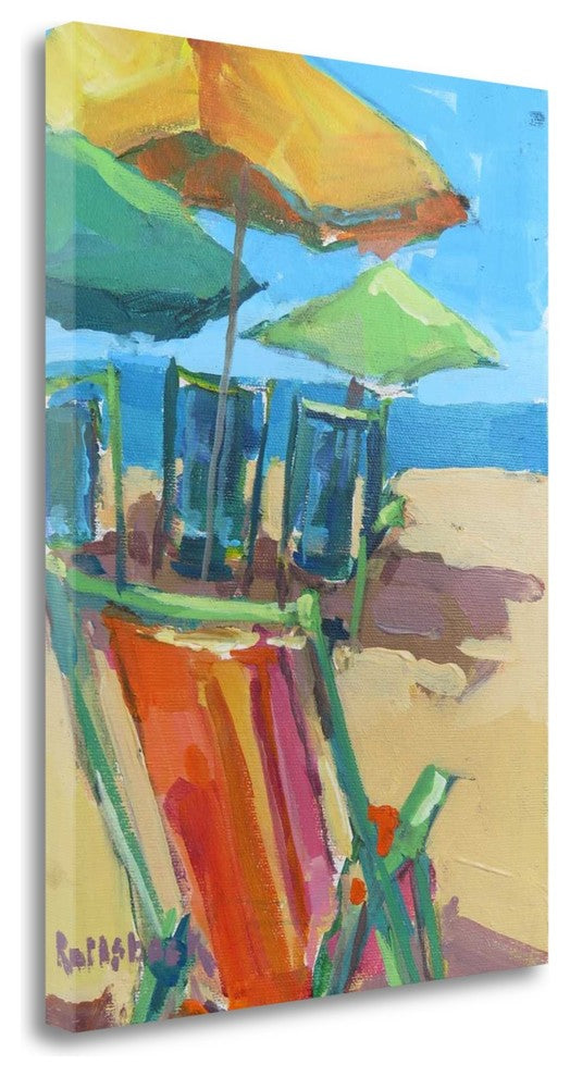 "Beach Days" By Page Pearson Railsback, Giclee Print on Gallery Wrap Canvas