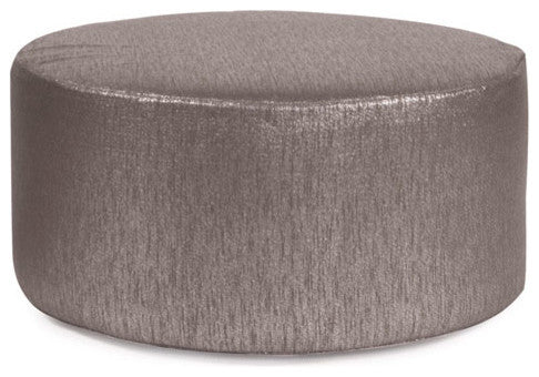Howard Elliott Glam Zinc Universal 36 Round Ottoman