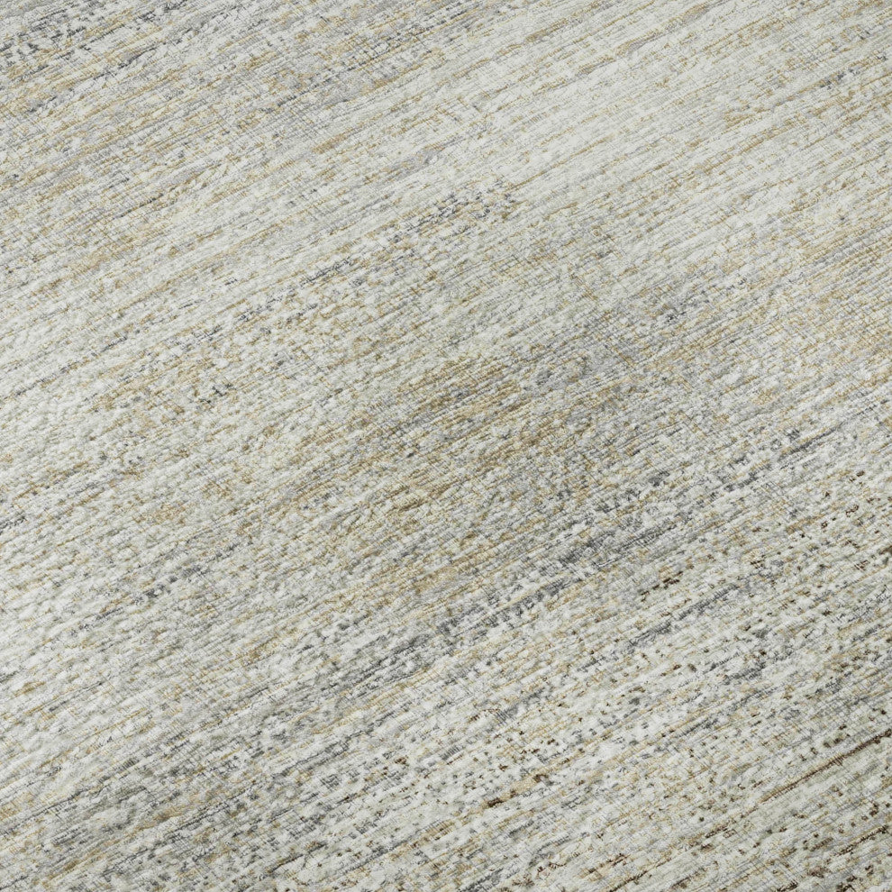 Premium Machine Washable Mayfield AMF32 Beige 3' x 5' Rug