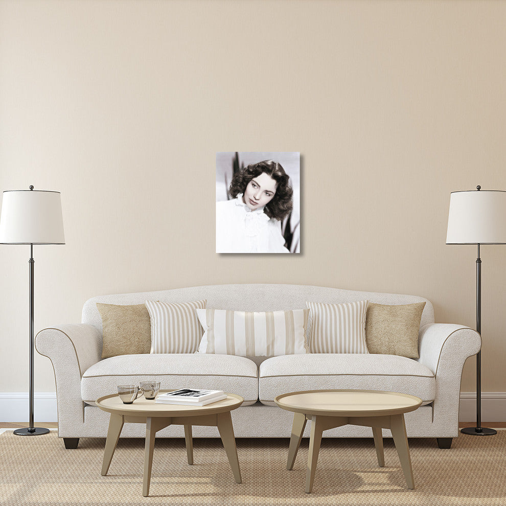 "Jennifer Jones" Stretched Canvas Giclee by Hollywood Photo Archive, 25x30"