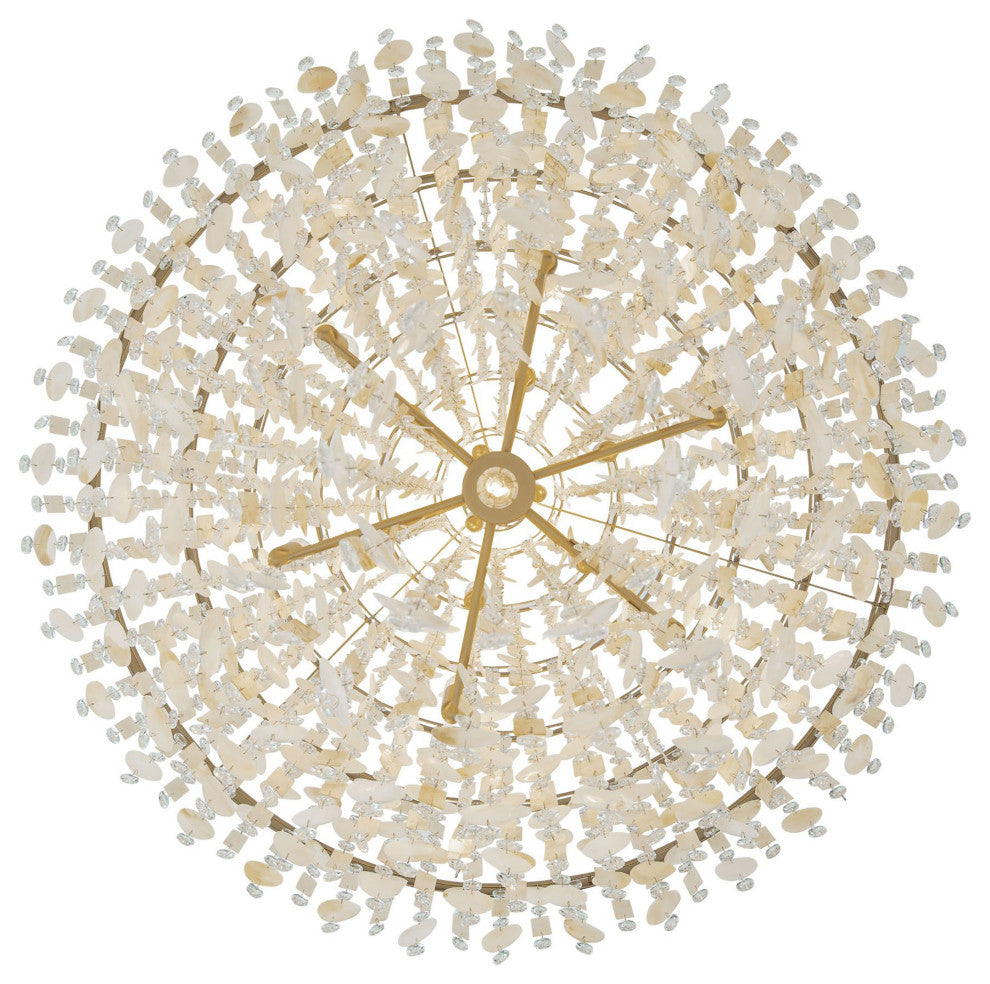 Kalani 16-Lt Chandelier - French Gold