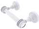 Pacific Grove 2-Post Toilet Paper Holder with Dotted Accents, Matte White