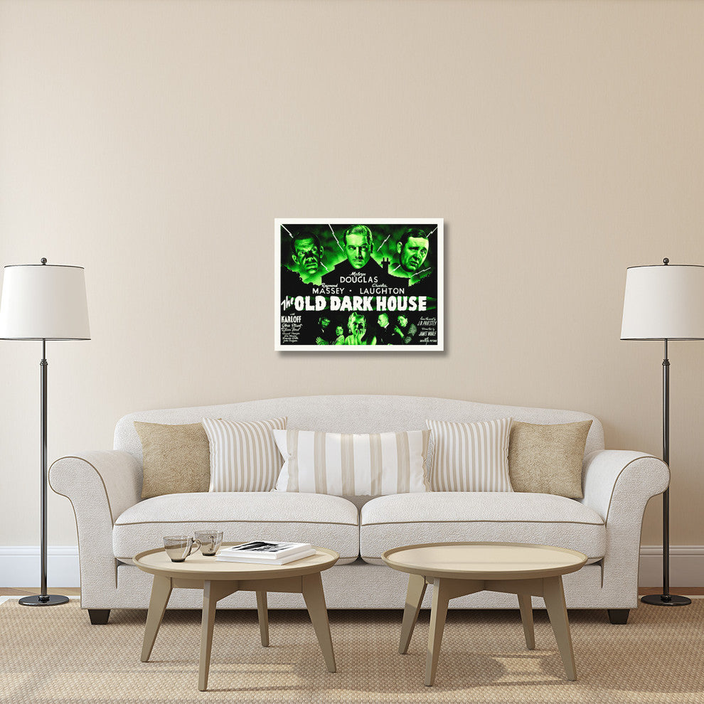 "The Old Dark House" Stretched Canvas Giclee by Hollywood Photo Archive, 36x28"