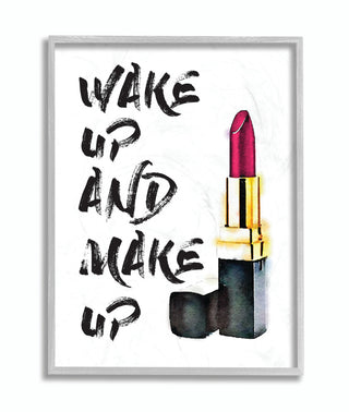 Stupell Industries Wake Up And Make Up, 11 x 14